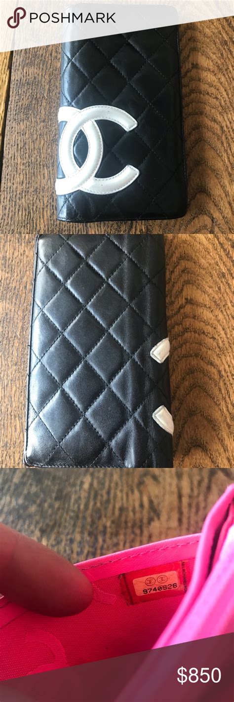 chanel cambon wallet size|real real Chanel wallets.